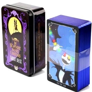 Disney's the nightmare before Christmas tarot cards in collectors tin